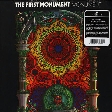MONUMENT - The First Monument (LP,RE Guerssen 1971,2011)